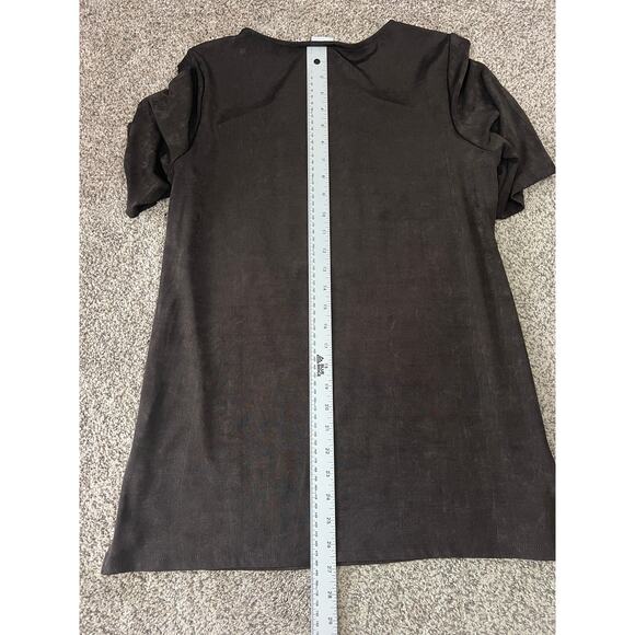 Chico's Womens M Travelers Minimalist Staple Career‎ Coastal Keyhole Neck Tunic - Picture 12 of 12